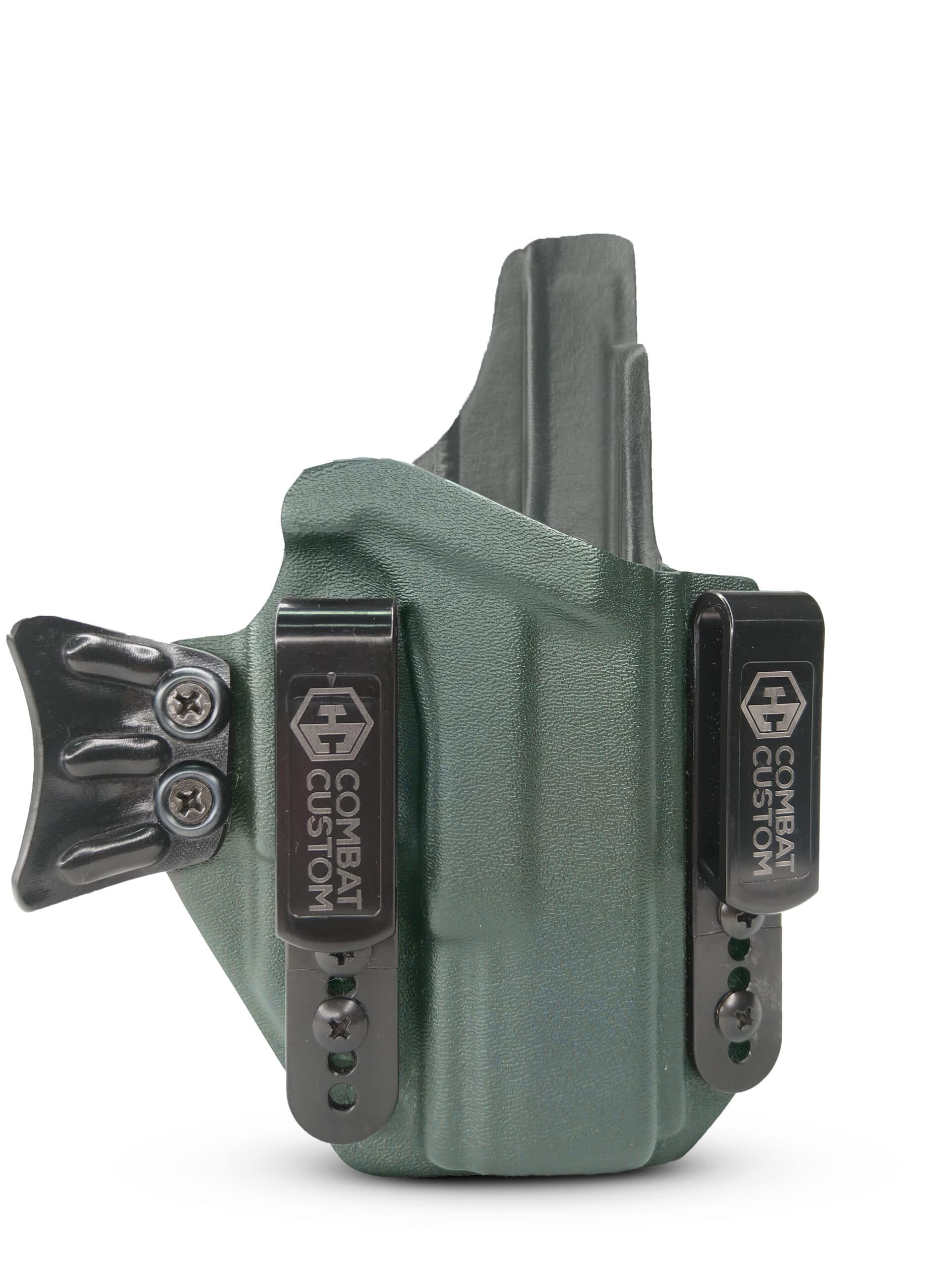 COLDRE VELADO DOUBLE BELT GLOCK G19X VERDE OLIVA