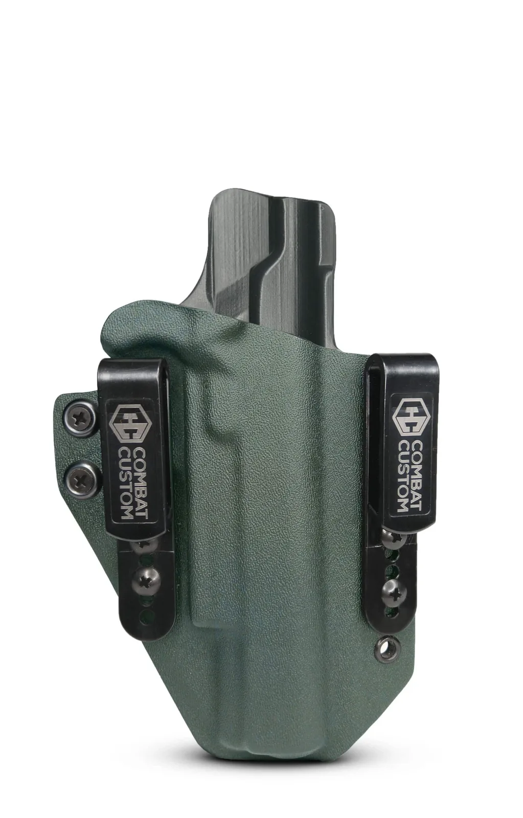 COLDRE VELADO DOUBLE BELT IMBEL MD1 GC VERDE OLIVA