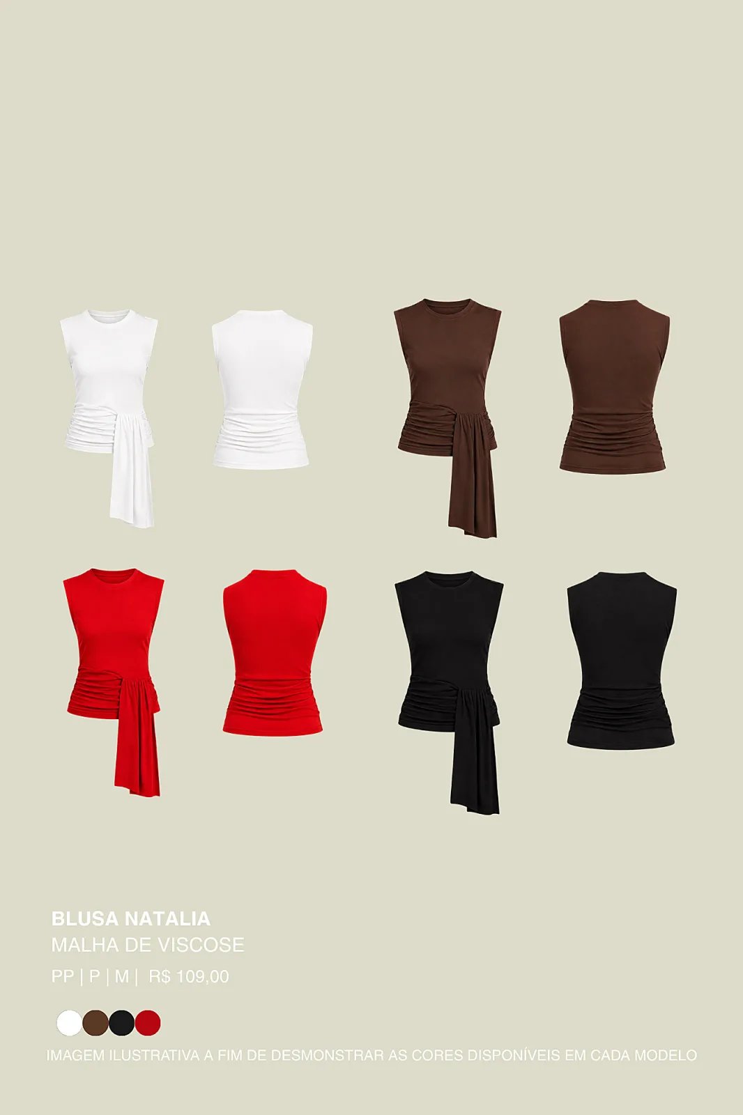 Blusa Natalia