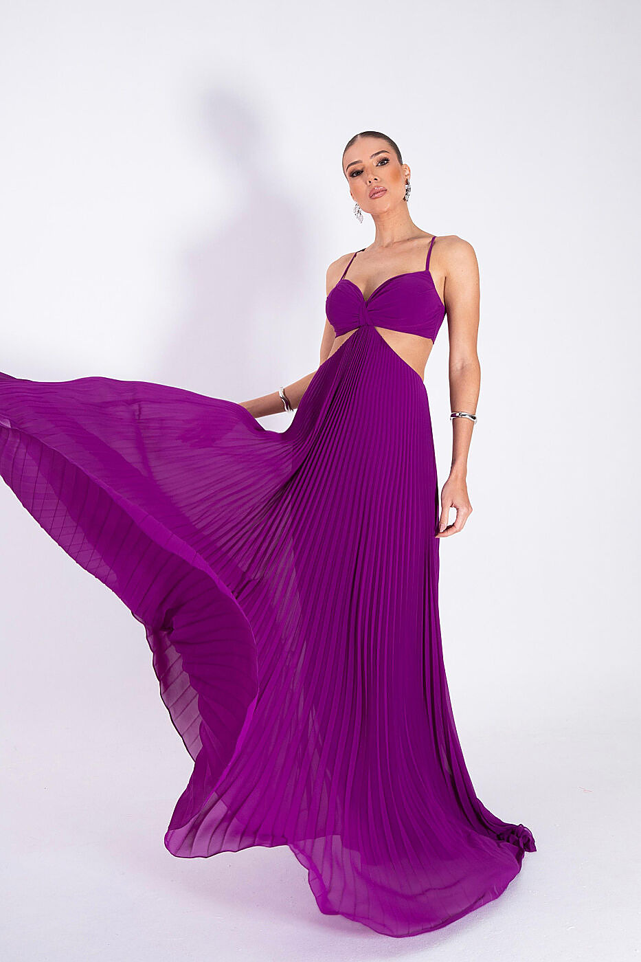 Vestido Plissado