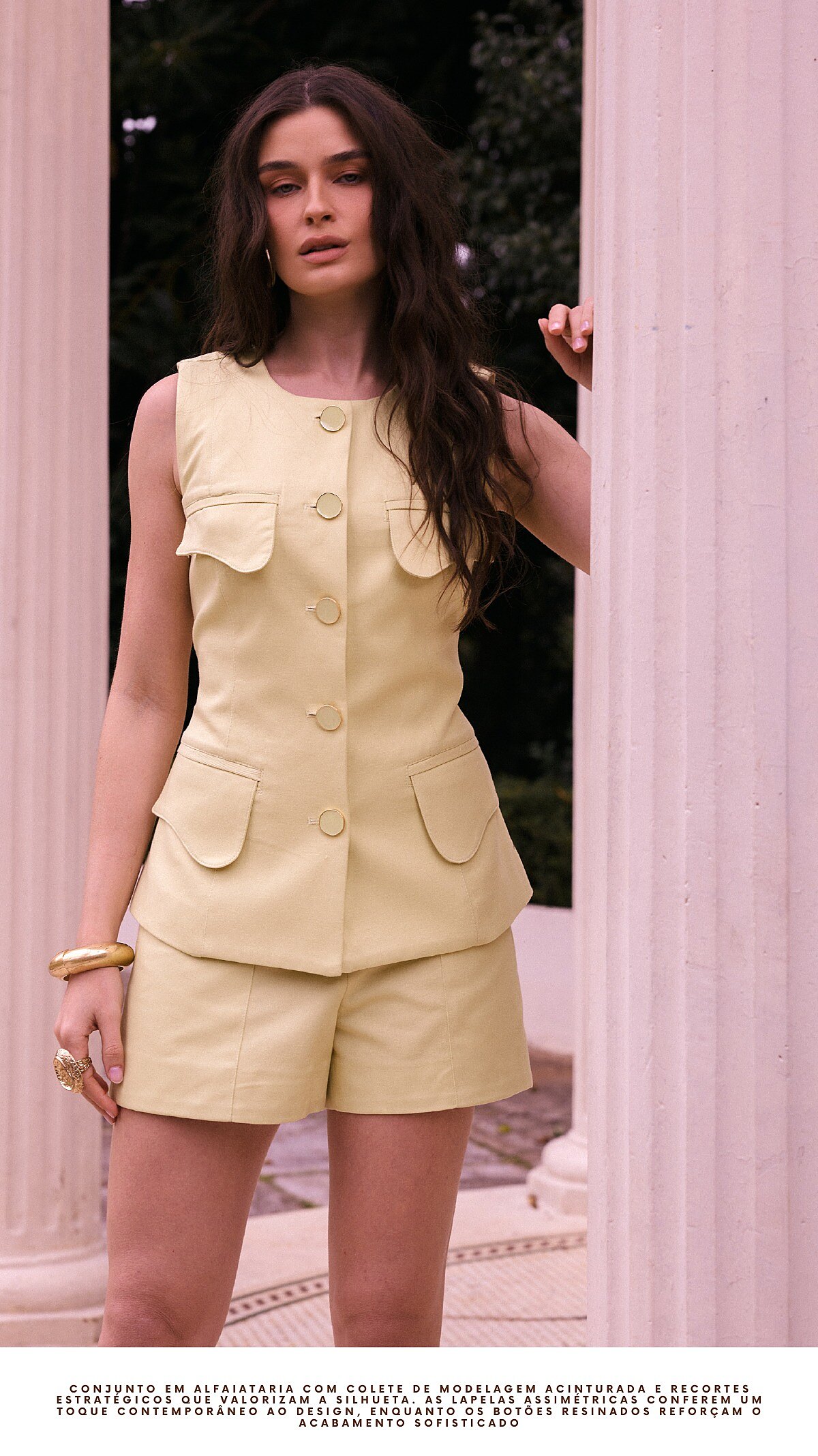 Conjunto Colete e Short