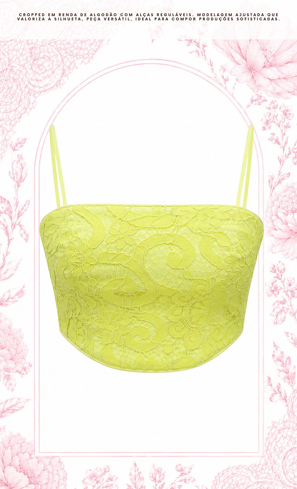 Cropped Renda