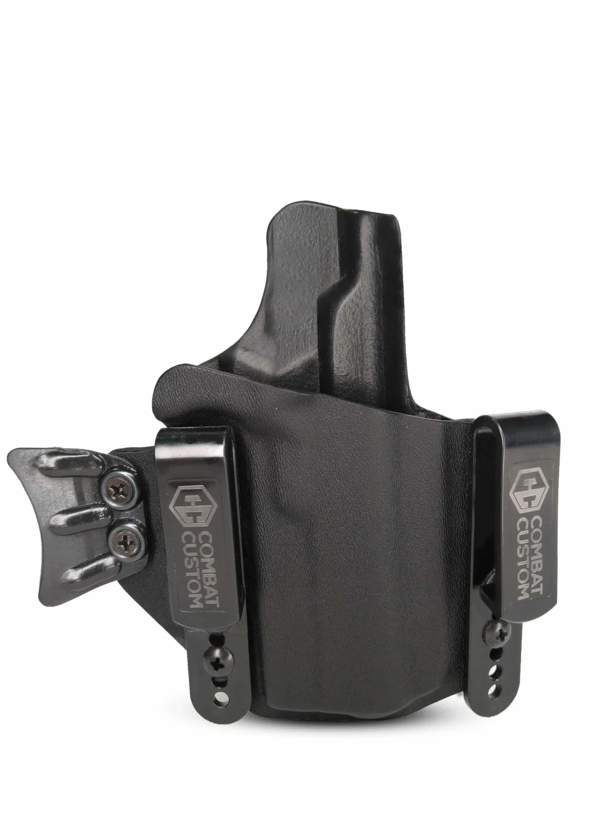 COLDRE VELADO DOUBLE BELT SPRINGFIELD HELLCAT PRETO FOSCO