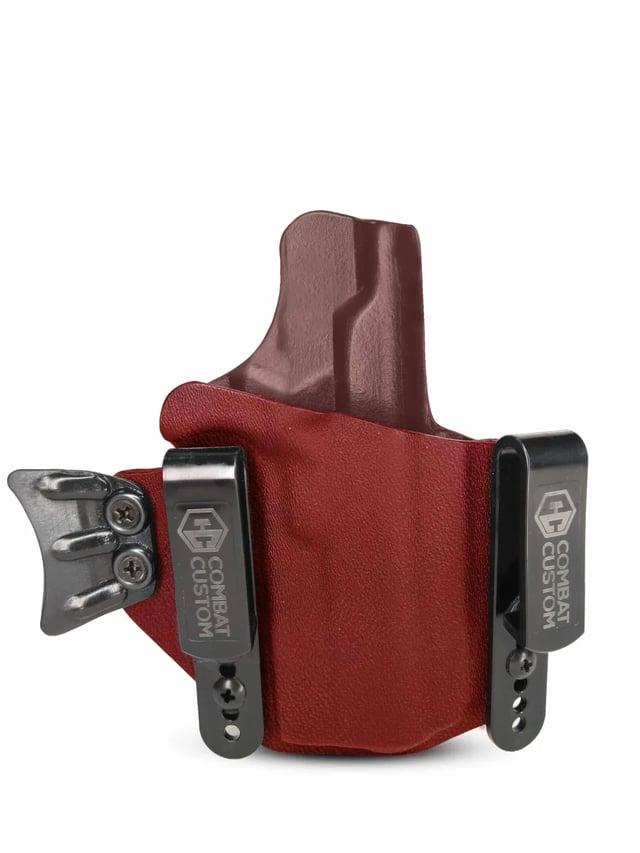 COLDRE VELADO DOUBLE BELT SPRINGFIELD HELLCAT BLOOD RED