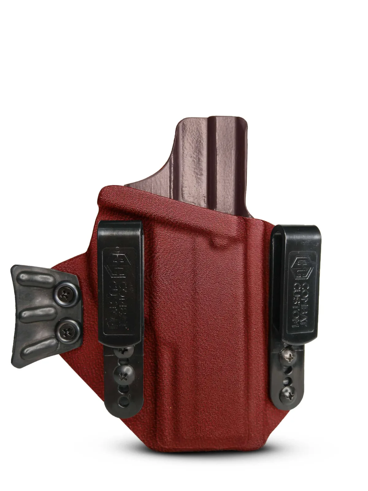 COLDRE VELADO DOUBLE BELT TAURUS G3 T.O.R.O. BLOOD RED