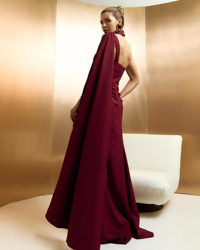 Vestido Um Ombro