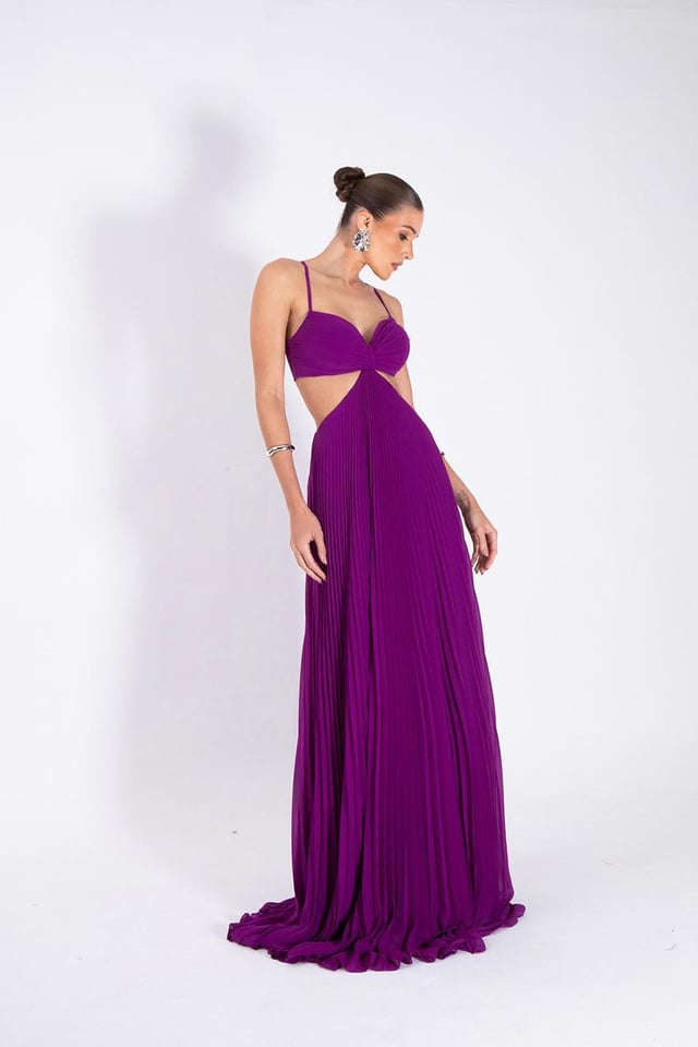 Vestido Plissado