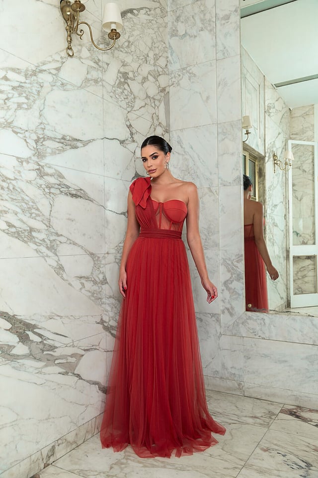 Vestido Laço