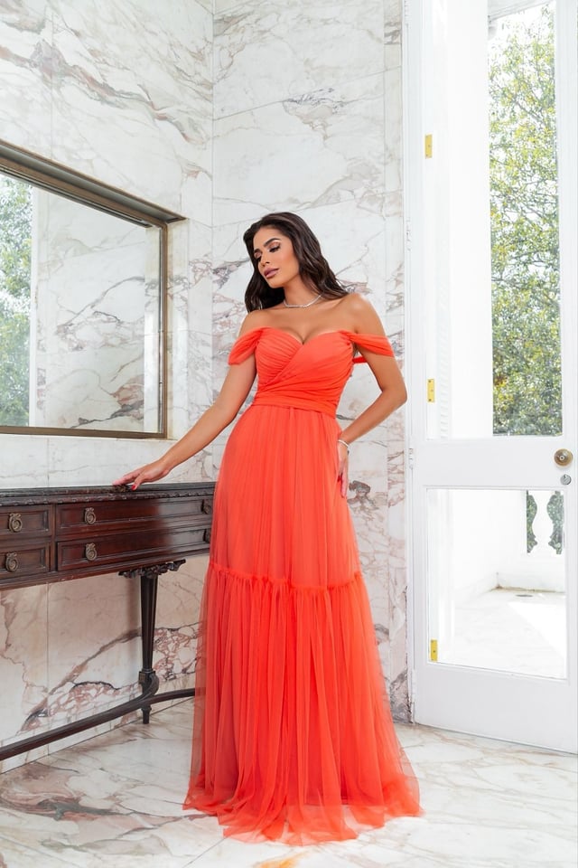 Vestido Tule