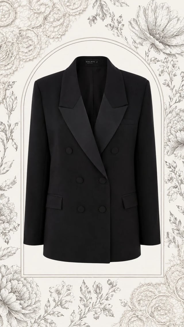Blazer Alfaiataria Transpassado