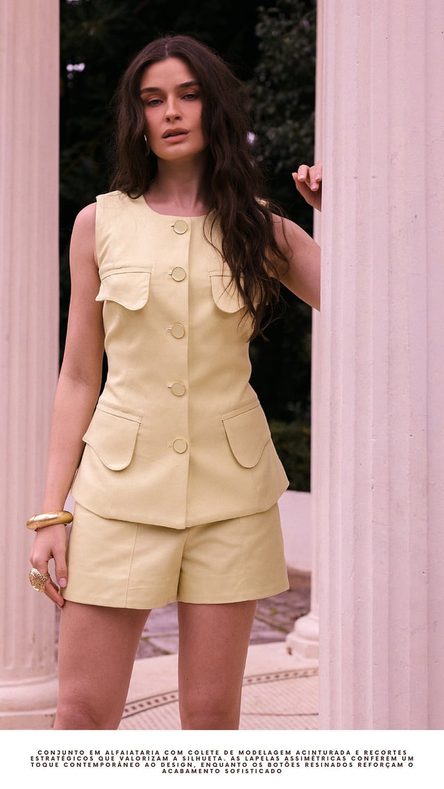 Conjunto Colete e Short