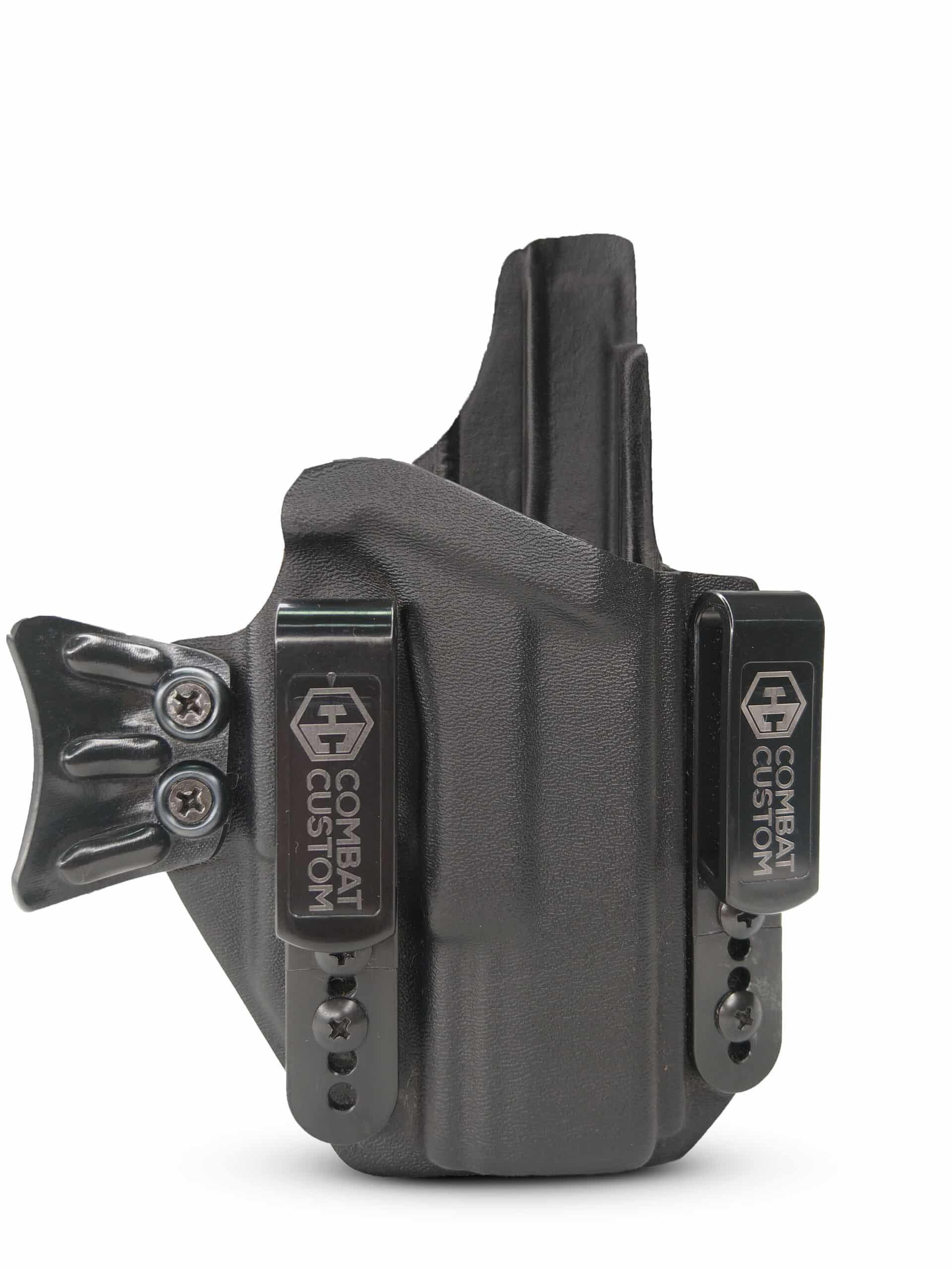 COLDRE VELADO DOUBLE BELT GLOCK G22 Ger. 4 PRETO FOSCO
