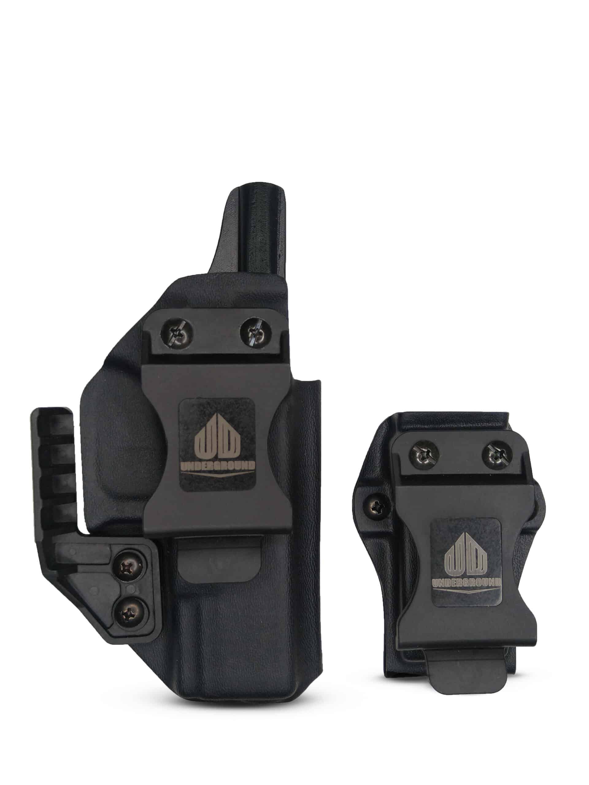 KIT COLDRE UNDERGROUND IWB VELADO STANDARD + PORTA CARREGADOR UNDERGROUND IWB UNITÁRIO GLOCK G23 Ger. 4 KIT VELADO