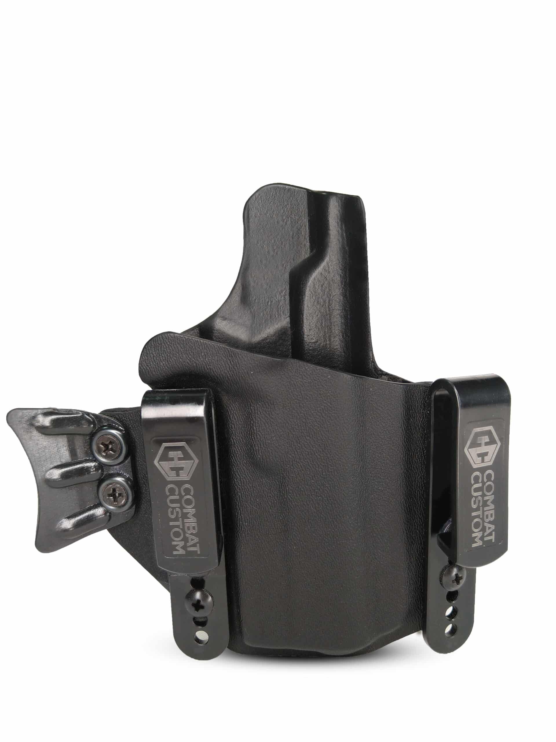 COLDRE VELADO DOUBLE BELT SPRINGFIELD HELLCAT PRETO FOSCO