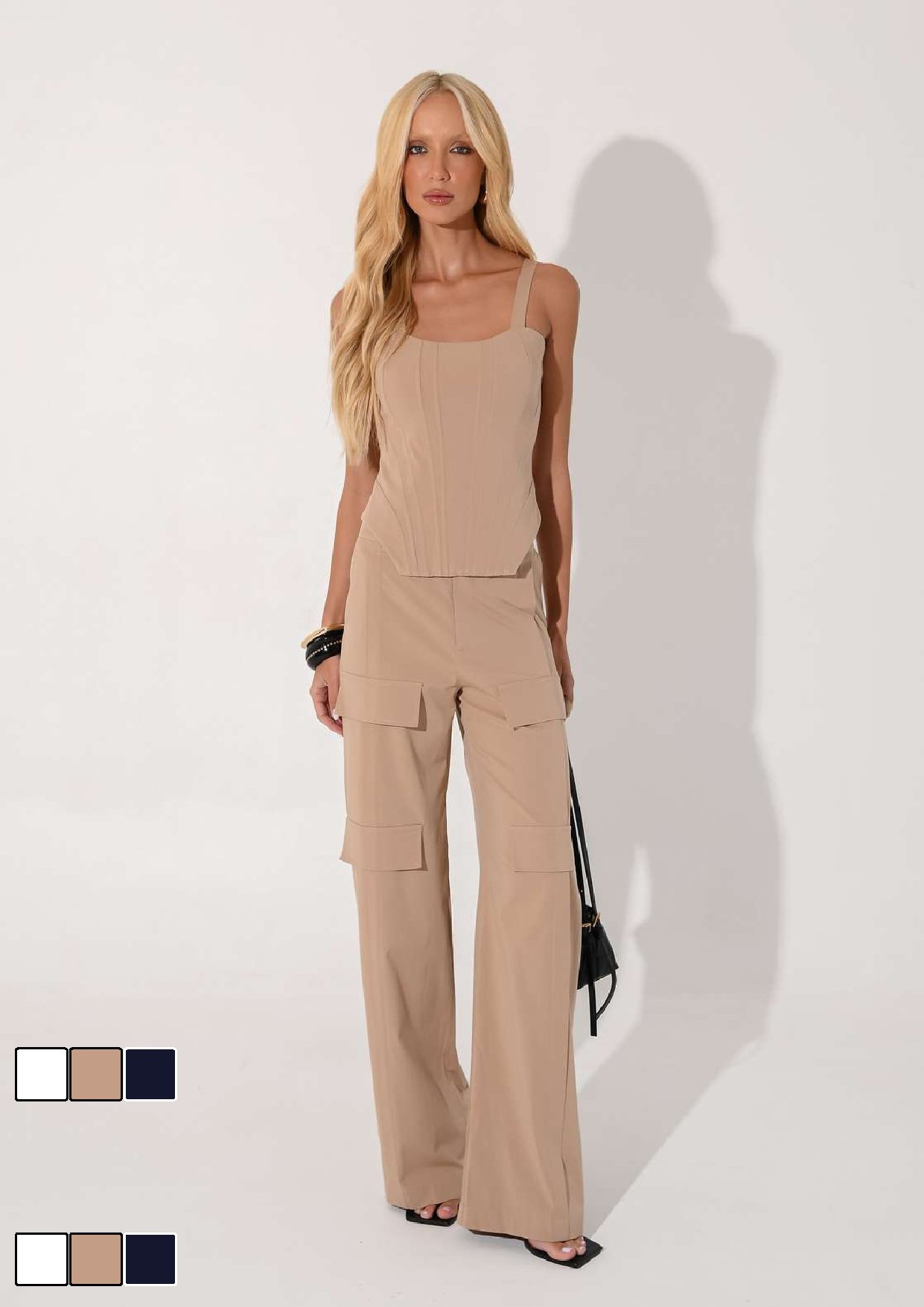 Corset Alfaiataria Poplin