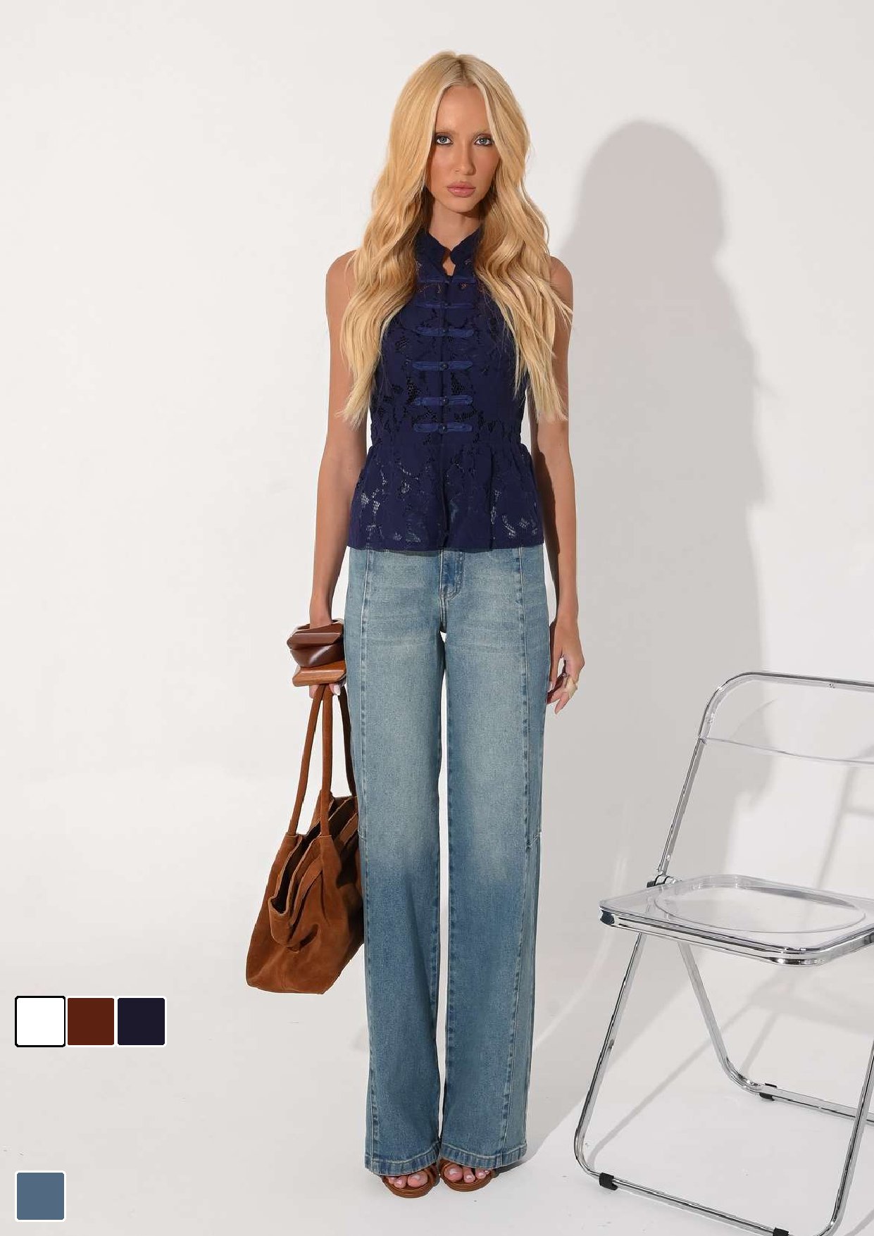 Blusa Renda Osaka