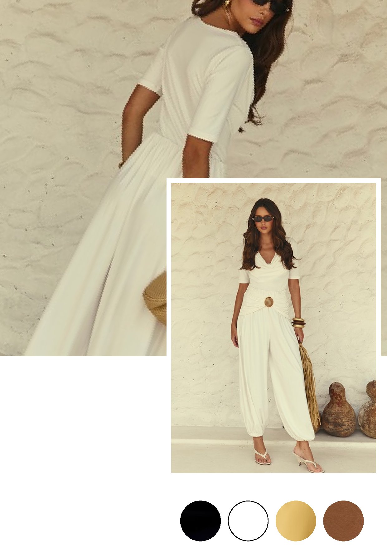 Conjunto Blusa e Calça Aladdin Malha Sensuel