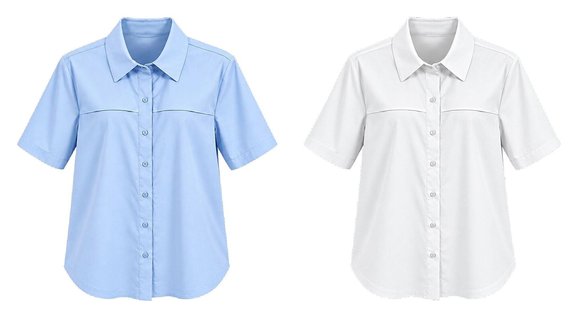 Camisa manga curta com pala