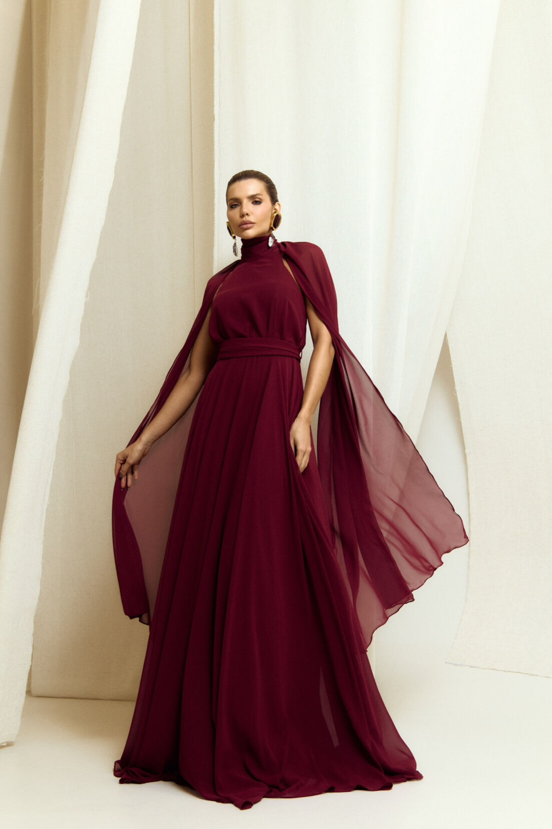 Vestido Capa