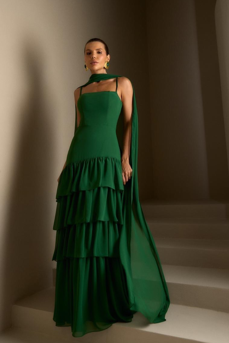 Vestido Capa