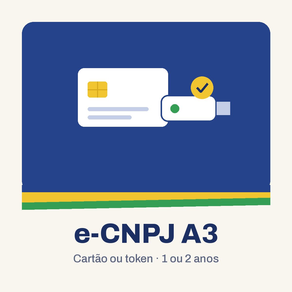 Certificado digital e-CNPJ A3, cartão ou token na CDL Colatina