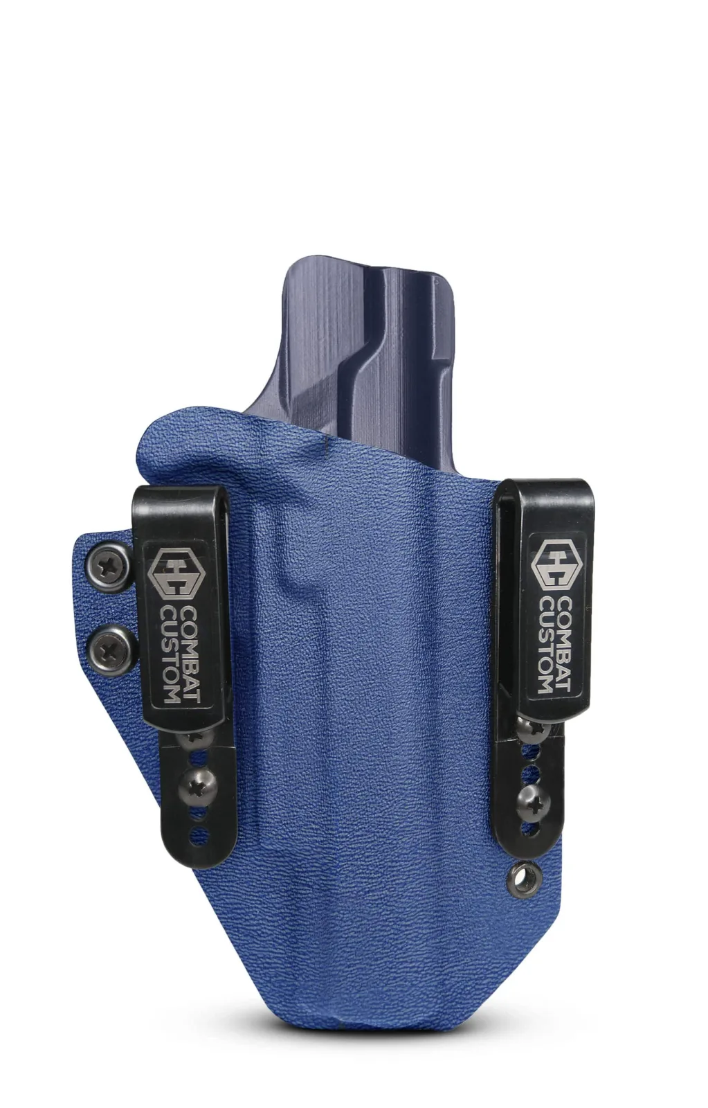 COLDRE VELADO DOUBLE BELT IMBEL MD2 GC 45 BLUE POLICE