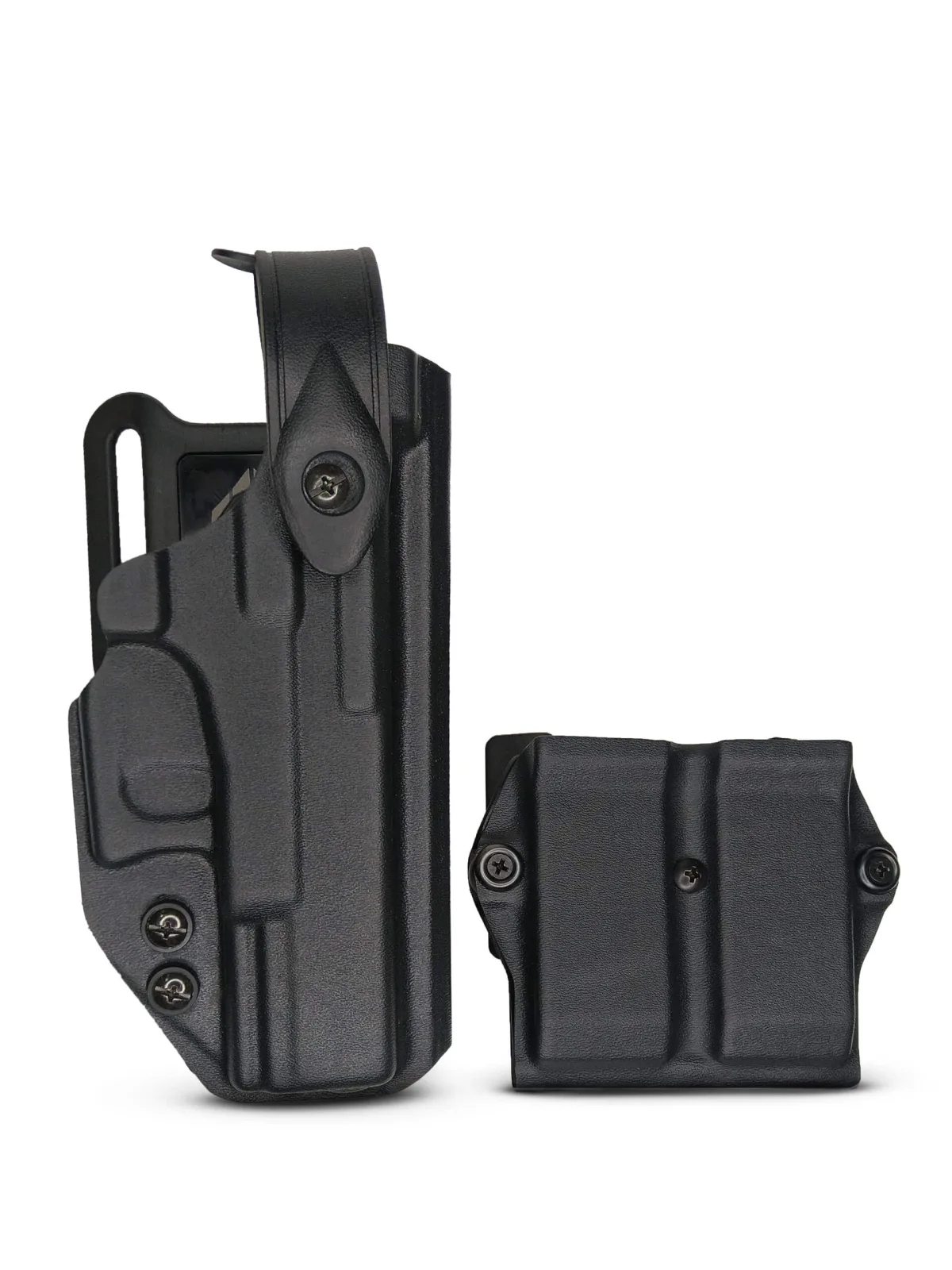KIT COLDRE UNDERGROUND OSTENSIVO MID RIDE + PORTA CARREGADOR OSTENSIVO DUPLO GLOCK G23 Ger. 4 KIT MID RIDE
