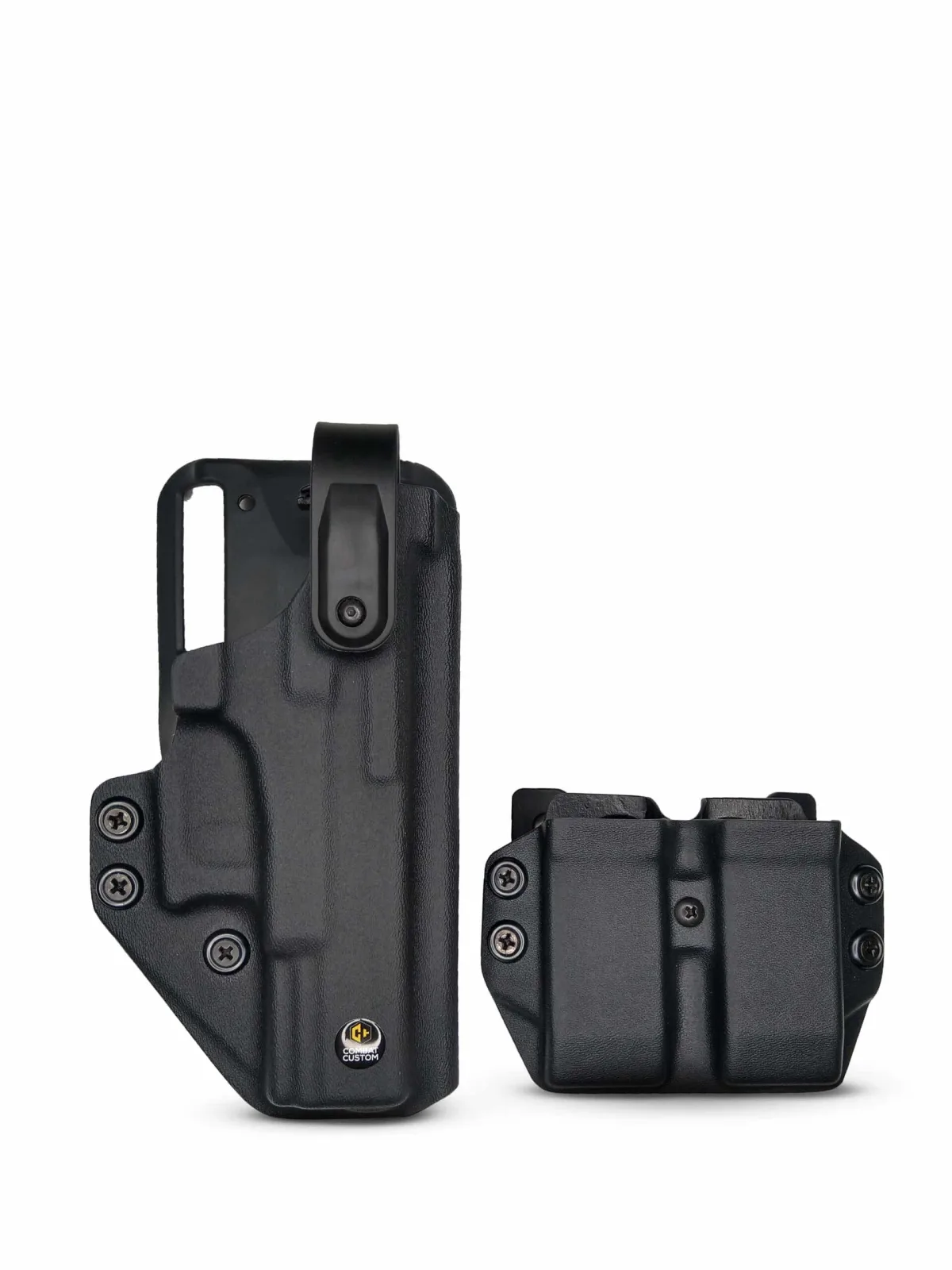 KIT COLDRE OSENSIVO MID RIDE + PORTA CARREGADOR OSTENSIVO DUPLO GLOCK G23 Ger. 4 KIT OWB