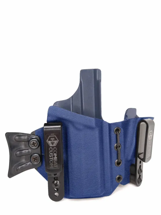 COLDRE VELADO SIDECAR ARTICULADO GLOCK G43X BLUE POLICE