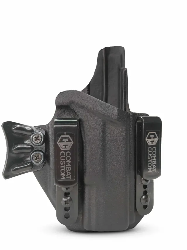 COLDRE VELADO DOUBLE BELT GLOCK G28 PRETO FOSCO