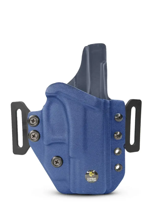 COLDRE OSTENSIVO HIGH RIDE GLOCK G22 Ger. 4 BLUE POLICE