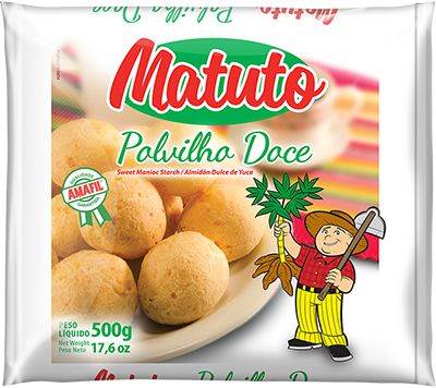 POLVILHO MAND MATUTO 500G DOCE FINO