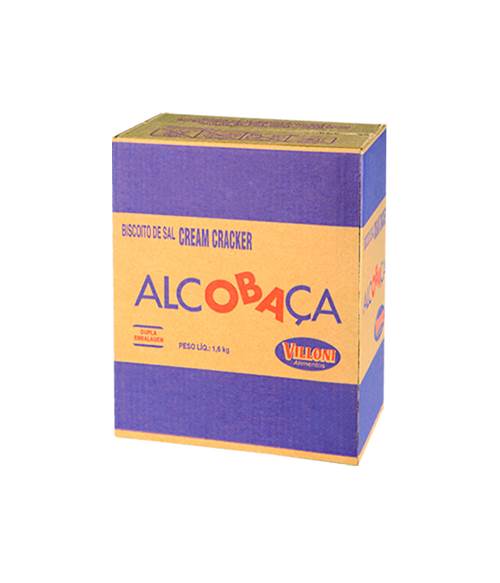 BISC ALCOBACA 16KG CREAM CRACKER