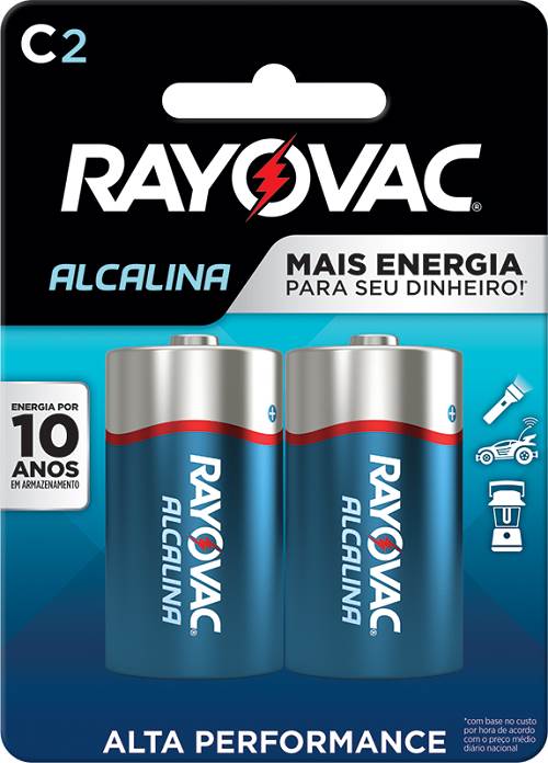 PILHA RAYOVAC ALC SM MD 2UN 