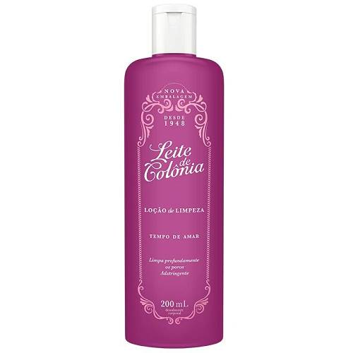 LEITE DE COLONIA 200ML TEMPO DE AMAR