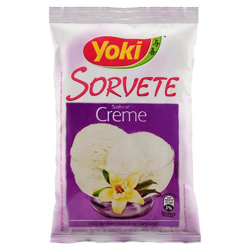 PO SORVETE YOKI 150G CREME