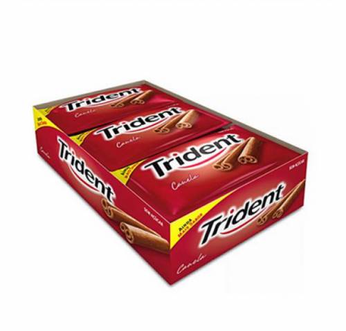 BOMB CHICLE TRIDENT 21UN CANELA