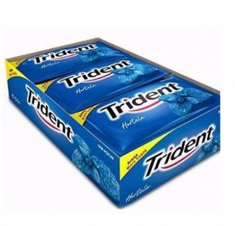 BOMB CHICLE TRIDENT 21UN HORTELA
