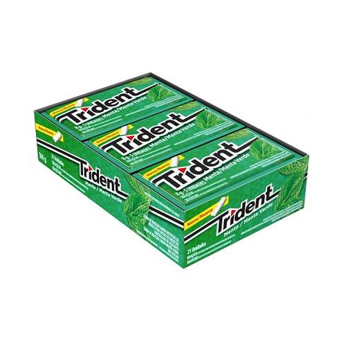 BOMB CHICLE TRIDENT 21UN MENTA