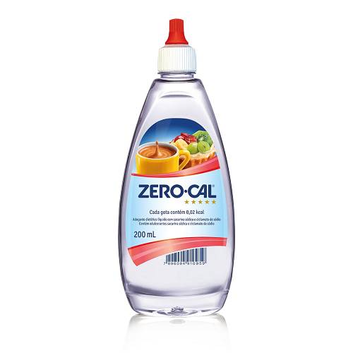 ADOCANTE ZERO CAL 200ML SACARINA