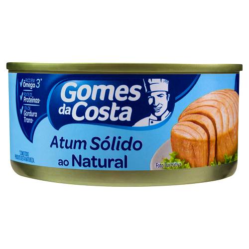ATUM GOMES COSTA 170G SOLIDO NATURAL
