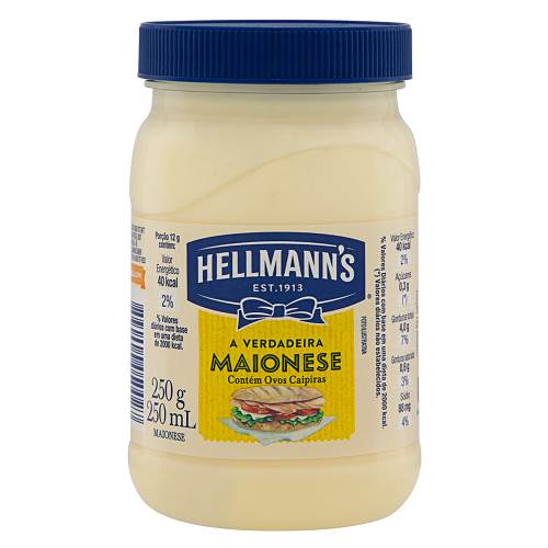 MAIONESE HELLMANNS PET 250G