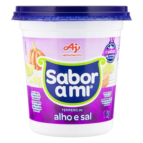 TEMP SABOR AMI 1KG ALHO SAL POTE 