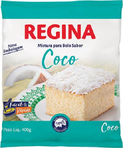 MISTURA BOLO REGINA 400G COCO
