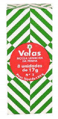 VELA NOSSA SENHORA DA PENHA N 3 8UN
