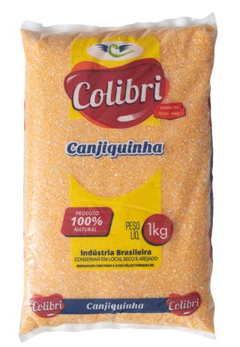 CANJIQUINHA COLIBRI AMARELA 1KG