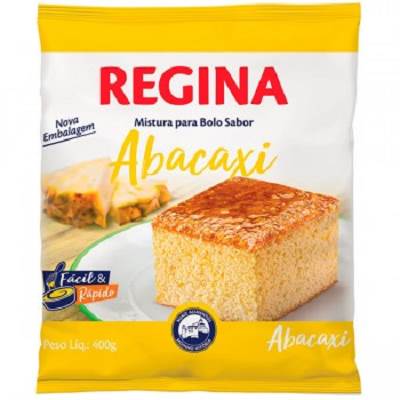MISTURA BOLO REGINA 400G ABACAXI