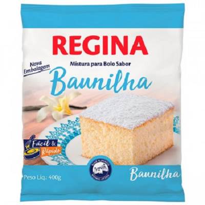 MISTURA BOLO REGINA 400G BAUNILHA