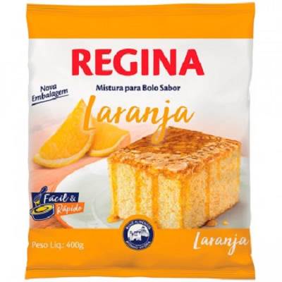 MISTURA BOLO REGINA 400G LARANJA