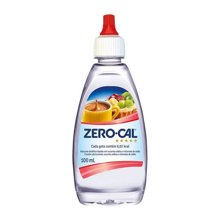 ADOCANTE ZERO CAL 100ML SACARINA